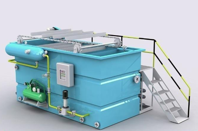 气浮机选型，溶气气浮机，溶气气浮机定制-乐中环保